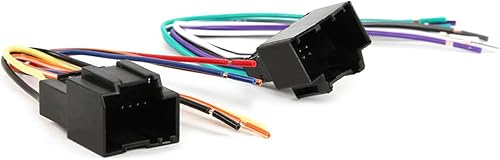 Scosche HY09B Compatible con Hyundai Santa FeKia Sorento Power 2007-09, conector de altavoces, arnés de cables para instalación estéreo del mercado