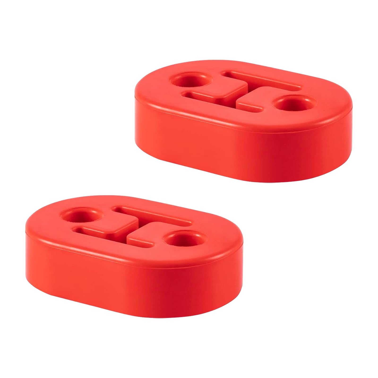 Exhaust Rubber Hanger, rubber muffler hangers. Rubber Insulator Bushing Mount, rubber exhaust mounts with 2 Holes 0.47 Inch, Universal FitGlobal Recycled StandardGlobal Recycled StandardGlobal Recycled Standard