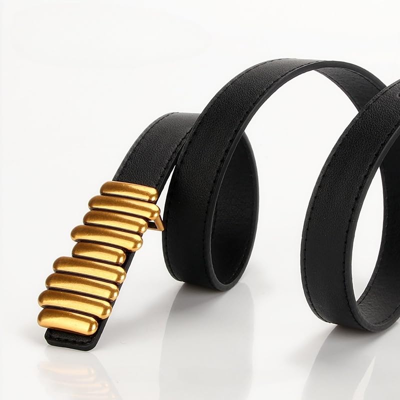 Women Vintage Skinny Leather Belt Retro Alloy Buckle Belts Ladies Fashion Thin Waist Waistband For Dresses And Jeans4