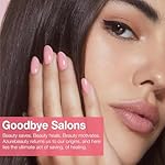 AZUREBEAUTY Dip Powder Nail Kit, 4 Colors Gentle Nude Pink Neutral Skin Dipping Powder System Liquid Set Recycling Tray with Base & Top Coat Activator for French Nail Art Manicure Salon DIY at Home - Image 5