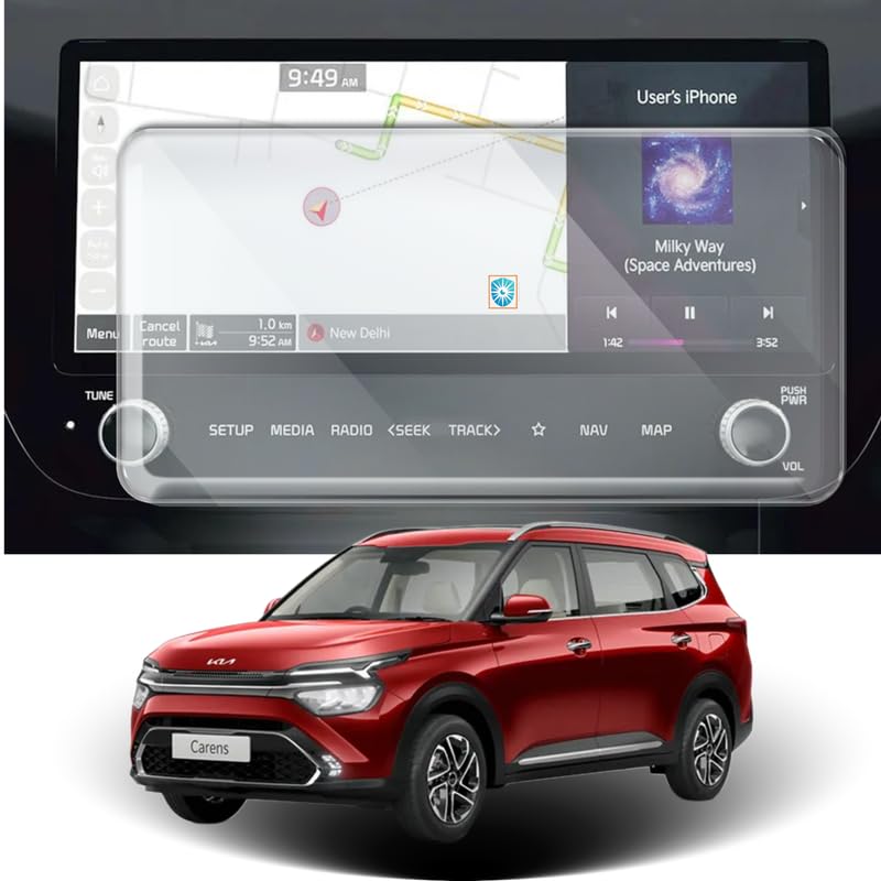 Image of Kia Carens (10.25 Inch) Touchscreen Protector Guard - (Not a Tempered Glass)