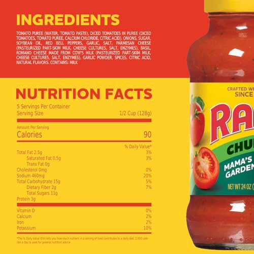 Image of Ragu Mama's Special Garden Pasta Sauce, 680g
