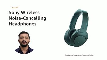 Sony H.ear on Wireless Noise Cancelling Headphone, Viridian Blue