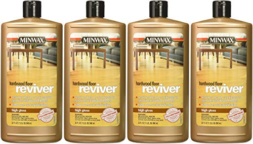 Minwax 609504444 Hardwood Floor Reviver, 32 Ounce, High Gloss 4 Pack