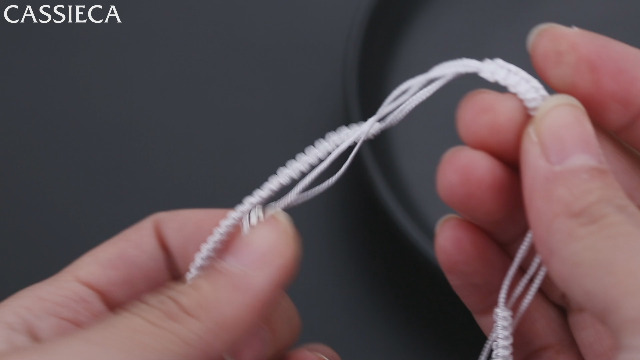 Set Collana E Bracciale Yin Yang Per Coppie - Acciaio Inox E Cordino, Regalo Romantico - Foto 3