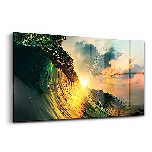 Tableau verre moderne 120x60cm pour illuminer les murs sombres