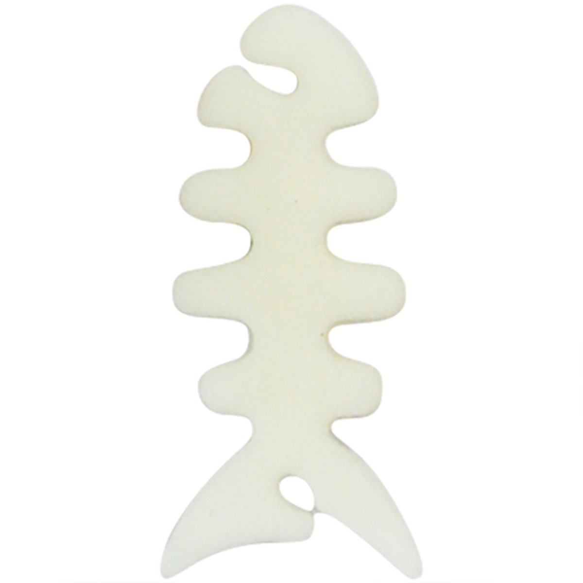 Fish Bone Earphone Cable Winder (Pack of 2, White)