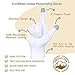 Evridwear Unisex Moisturizing Cotton Gloves with Touchscreen Fingertips for Eczema Beauty Cosmetic Dry Hands Sensitive Irritated Skin Therapy Overnight Bedtime, 6 Pairs, Lightweight-White, L/XL