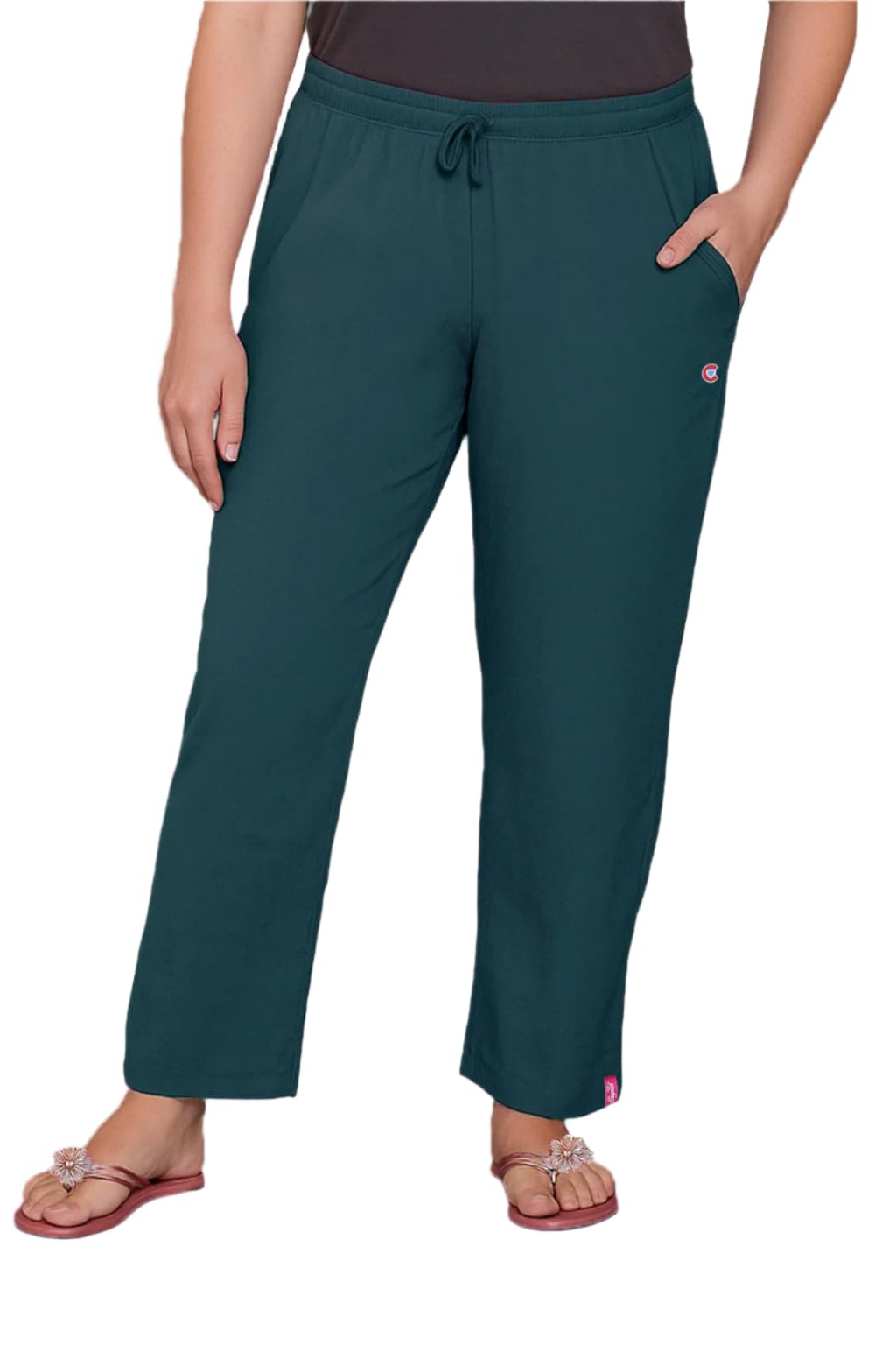 CUPID Women's Cotton Track Pants Regular Fit Lounge Wear Gym Joggers Sports Trouser Night Pants for Ladies