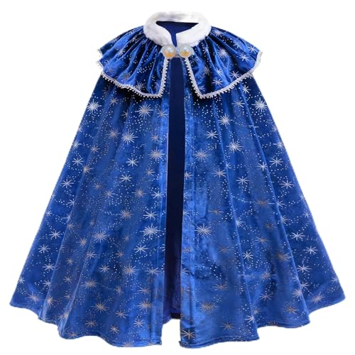 Disfraz completo capa con capucha Elsa para niñas