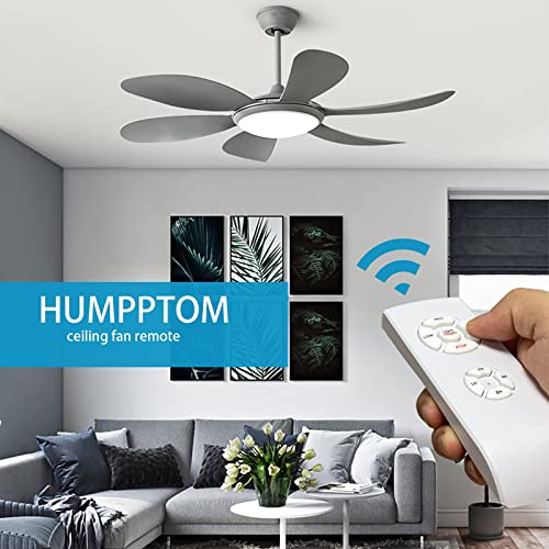 Image of Ceiling Fan Remote Control Kit, Universal Small Size Receiver Fit for Hampton Bay Harbor Breeze Hunter Dimmable DIMMER-2 Pack