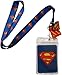 Lanyard with Charm DC Comics Superman Logo Lanyard