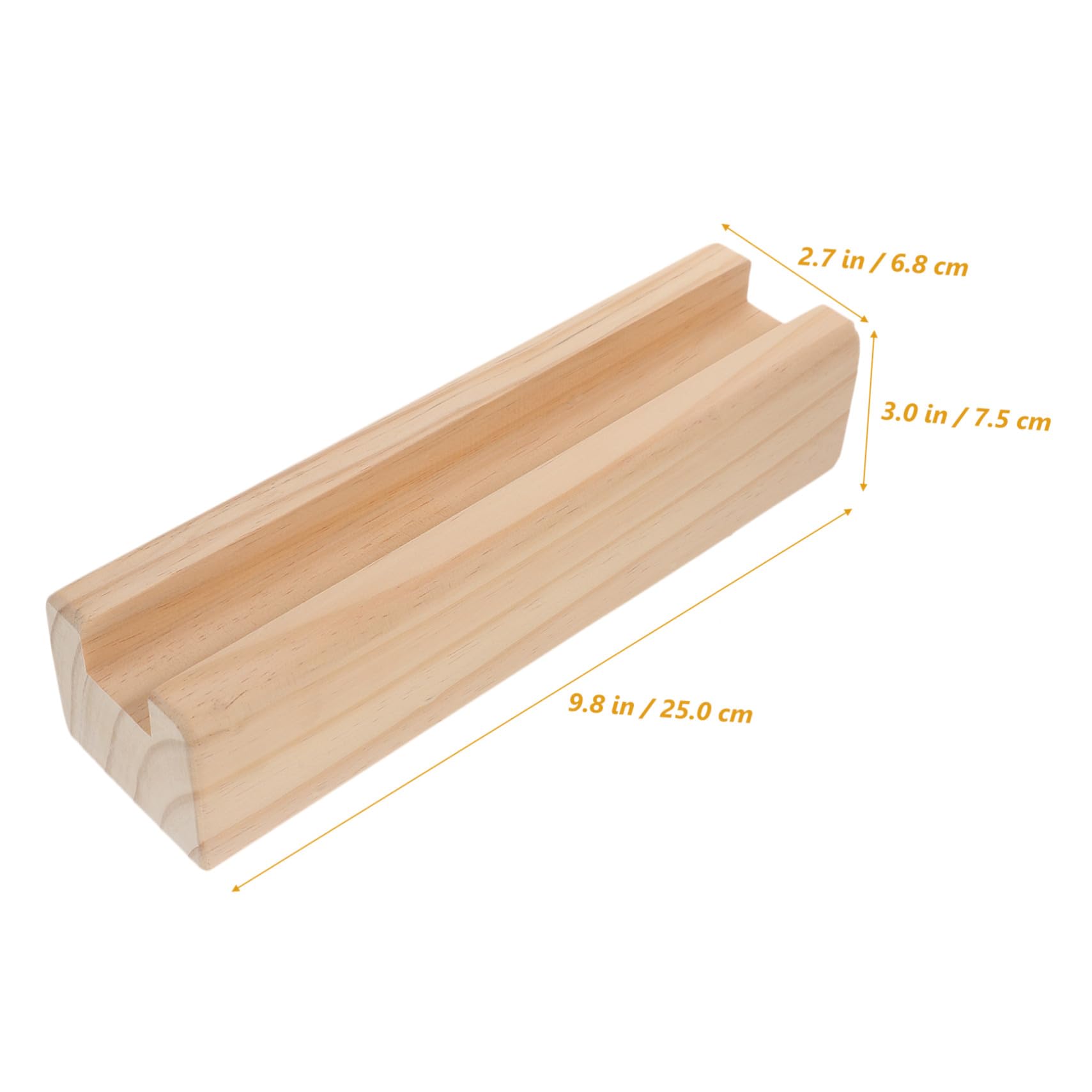 TOYANDONA Base para Espejo Madera Maciza Soporte Estable Antideslizante para Espejo Cuerpo Entero Diseño Elegante para Uso Hogar Oficina y Restaurante Base de Piso Resistente y Sofisticada