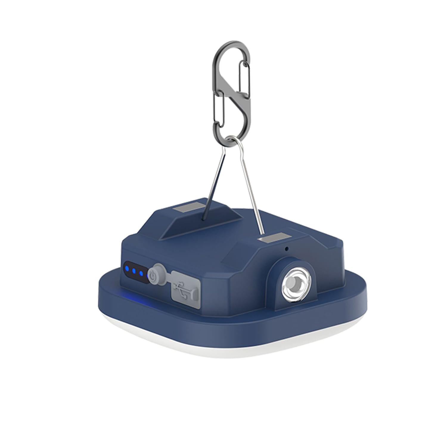 Linterna LED de camping recargable TeiNewBy 1500LM 10000mAh hasta 120 horas de funcionamiento, 4 modos de luz, IP54 impermeable, base magnética para emergencias de huracanes, al aire libre,