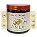 Pure Amla Powder for Hair Growth, Vegan and Gluten-Free Ayurveda Hair Powder, Natural Amla Fruit Powder for Men and Women, 3.52 ounces - Silk and Stone
