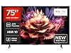 TCL 75P69K TV LED Direct da 75", TV HDR 4K, Smart TV con tecnologia Google TV (Dolby Audio, Motion Clarity, compatibile con Google Assistant e Alexa)
