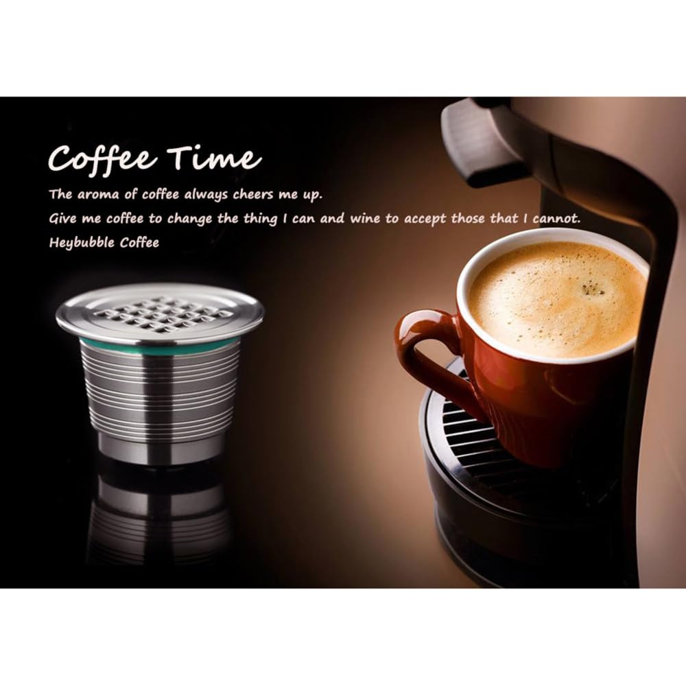 Cápsulas de café reutilizables de acero inoxidable 304 K Cup de repuesto para máquinas de espresso Nespresso