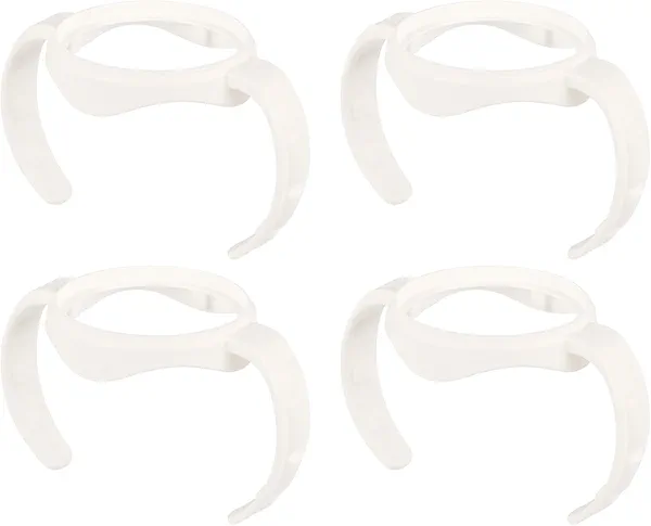 4 Pack Baby Bottle Handles for Evenflo Wide Neck 5oz & 9oz Baby Bottle, Bottle Holder for Newborn