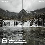 PolarPro - Quartzline CPol - 82 mm - Perfect Color Neutrality - Brass Frame - Anti-scratch/anti-oil/hydrophobic coatings - Cinema Series - Polarising filter - Image 8