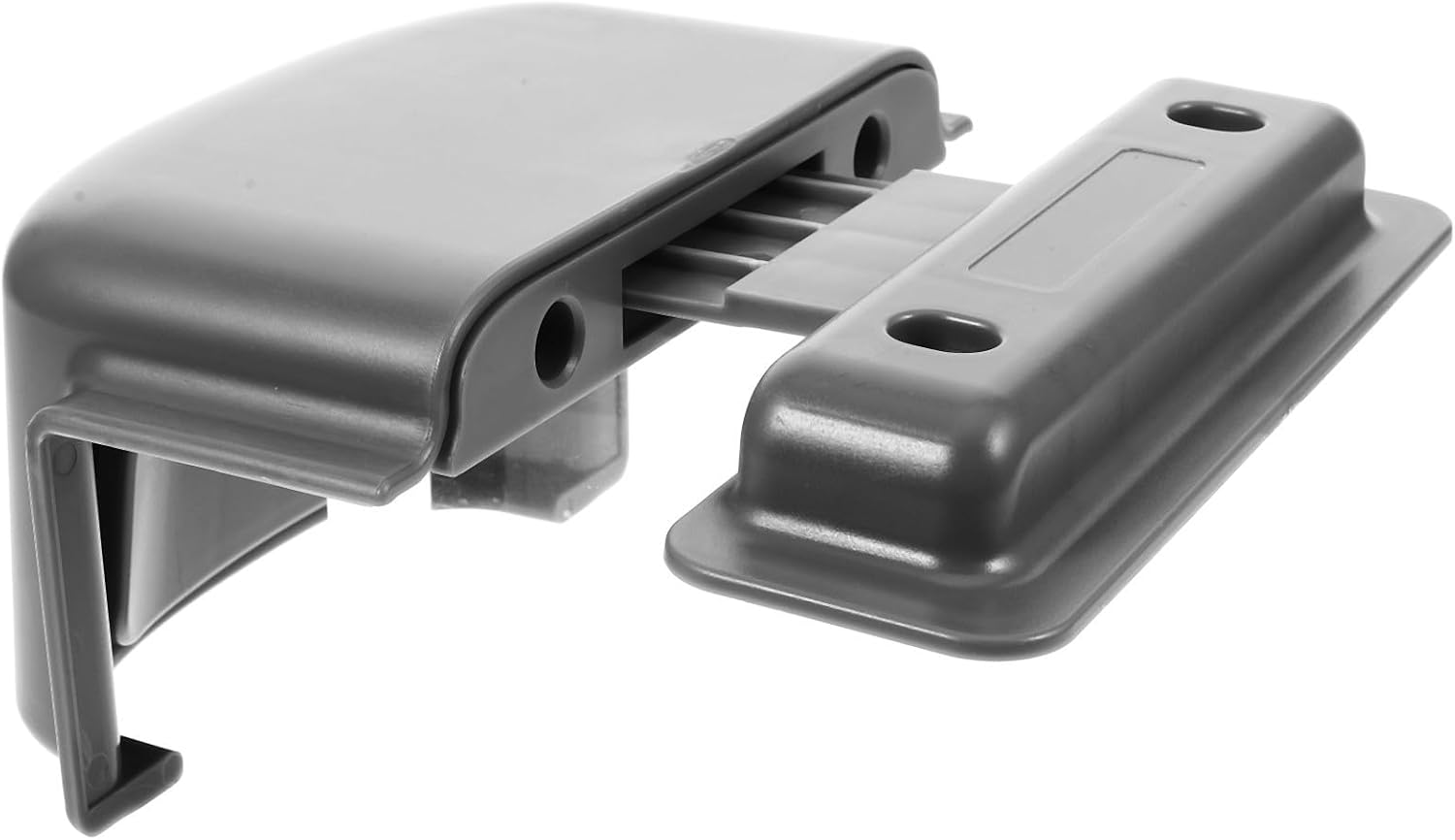 Levemolo Rv Refrigerator Door Latch Replacement Kit with Easy Press and Unlock Mechanism, Plastic Fridge Lock for Camper and Travel Use, Secure Refrigerator Doors on Uneven