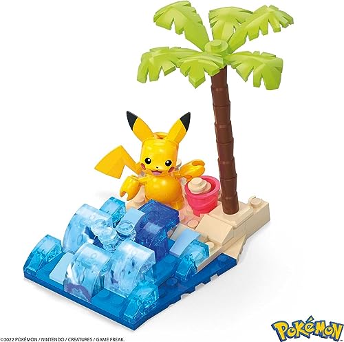 Mega Pokémon Pikachu Aventure À La Plage Jouet De Construction Et + - vue 5