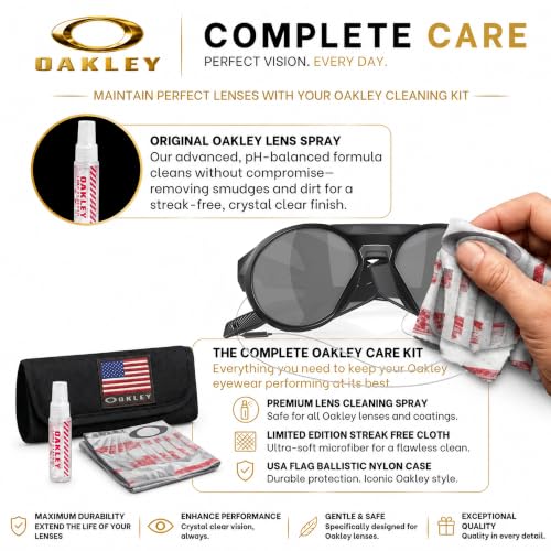 Image of Oakley CLIFDEN OO9440 Round Shape Sunglasses With Official Eyewear Kit | Men's Sunglasses