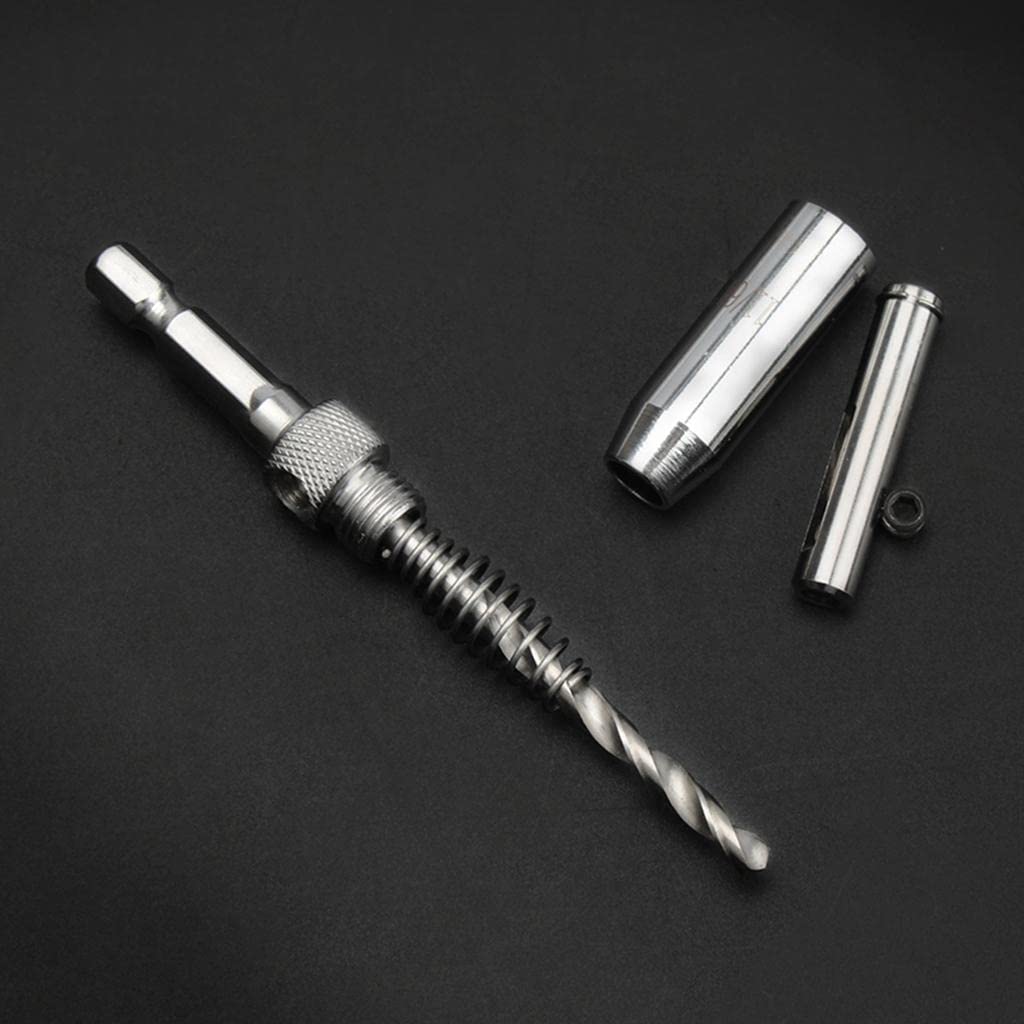 THE STYLE SUTRA® Center Drill Bits Door Self-Centering Hinge Hole Opening Drill Bit 4pcs/Set | 4 Pieces Hinge Hardware Drill