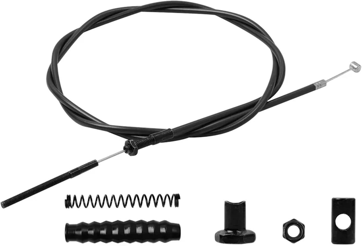 Brake Wire Compatible with Ninebot KickScooter Compatible with Segway MAX G30 G30D G30LP Electric Scooter Parts Front Wheel Brake Cable Line Accessories, Black