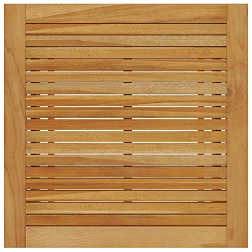 Table de jardin acacia résistante pluie pour petit balcon