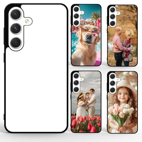 FOQENCCI Phone Case for Galaxy S25 Plus Sublimation Blank Case | 5 Piece,Soft TPU & Hard PC &...