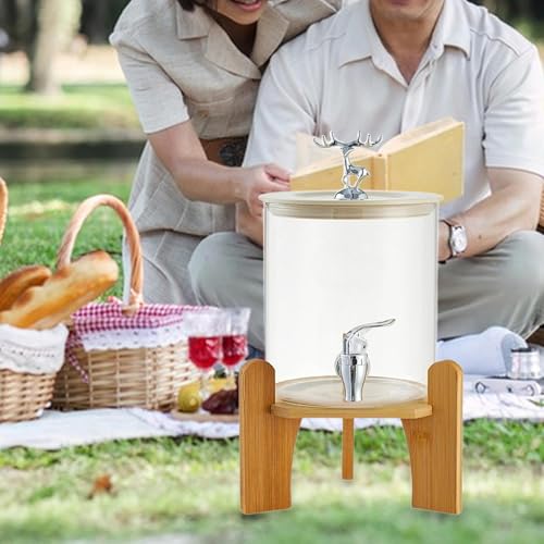 Image of Enakshi Party Drink Dispenser Glass Beverage Dispenser for Water Restaurants Parties Deer|Home & Garden | Kitchen Dining & Bar | Dinnerware & Serving Dishes | Pitchers