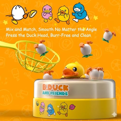 Image of Rotating Duck catching Game with Light Sound, Two Player Kids Toys, Interactive Learning Toy, Premium Quality Toy for Kids and Outdoor Play (Random Model Will be Delivered)