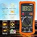 Digital Multimeter, Multimeter with AC DC Voltmeter & Ohm Volt Amp Tester, Multifunction Battery Tester, Pocket Meter with Backlight Tests Wire, Voltage Tester Measure Voltage Current Resistance Diode