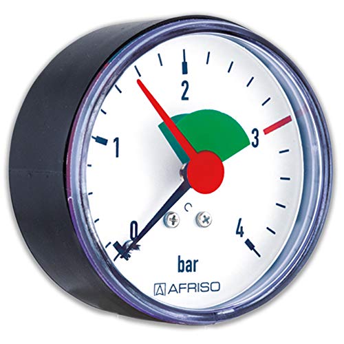 Rohrfeder-Manometer für Heizung/Sanitär - Axial, Afriso...