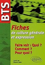 Download Bts Fiche De Culture Generale Et Expression Faire Voir Quoi ? Comment ? Pourquoi ? PDF