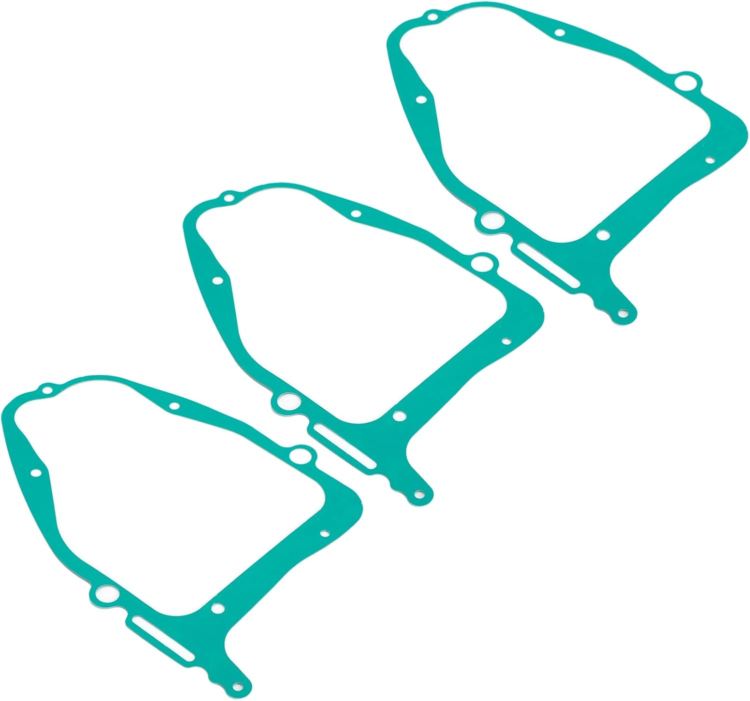 3PCS Left side Engine Crankcase Cover Gasket Fit for Suzuki GN250 1982-2001, GNX250E 1982-1984, GZ250 Marauder 1999-2011, TU250X Volty 1997-2001