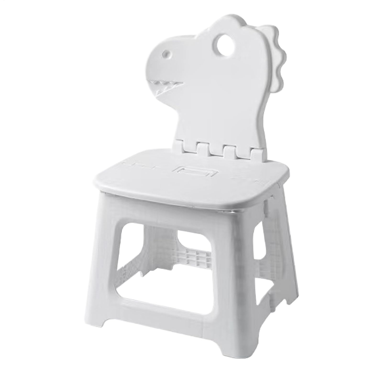 Chaise pliable pour enfant dinosaure contre les glissades au lavabo et tabouret compact