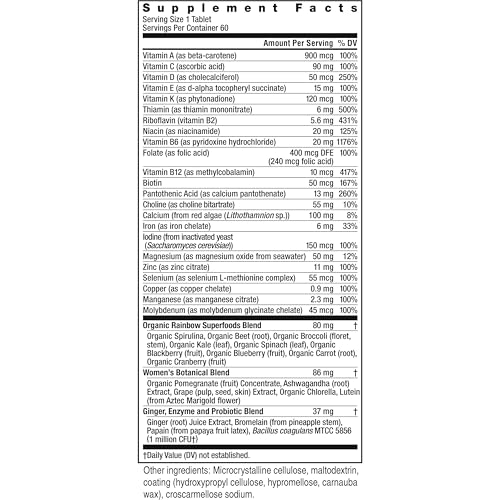 Rainbow Light 21703 Womens One High-Potency Daily Multivitamin thumb #1