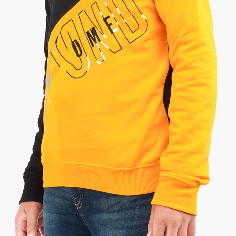 Image of Real Basics Boys Cotton Hooded Sweatshirt(Pack of 1)