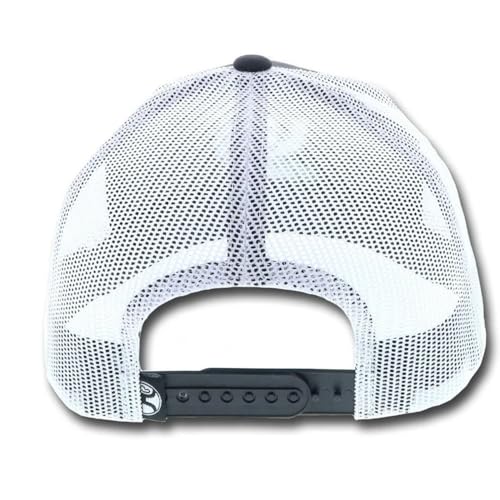 Image of HOOEY Arc Trucker Hat for Men - Adjustable Snapback Baseball Cap - Western Work Hat for Welders Structured 6 Panel