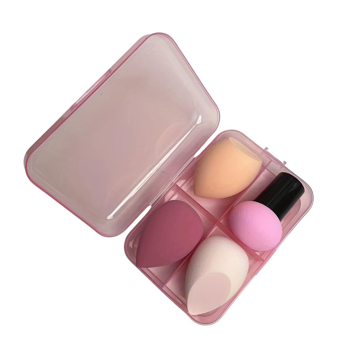 Makeup Sponge Set - Soft Beauty Blender for Flawless Application, Alcohol-Free Makeup Blender Sponge for Foundation & Concealer, Durable Dry & Wet Use