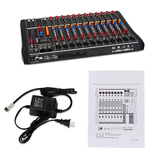 Depusheng Depensheng Dx12 Dj Sound Controller Interface W/Usb Drive For Computer Recording 12-Channel Studio Audio Mixer thumb #6