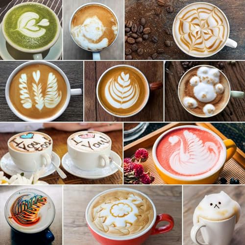 Image of PRIMESAGE Milk Pitcher - 350 ML Coffee Frother Mug Milk Frothing Pitcher Coffee Accessories Milk Frother Pitcher Milk Pitcher for Latte Art