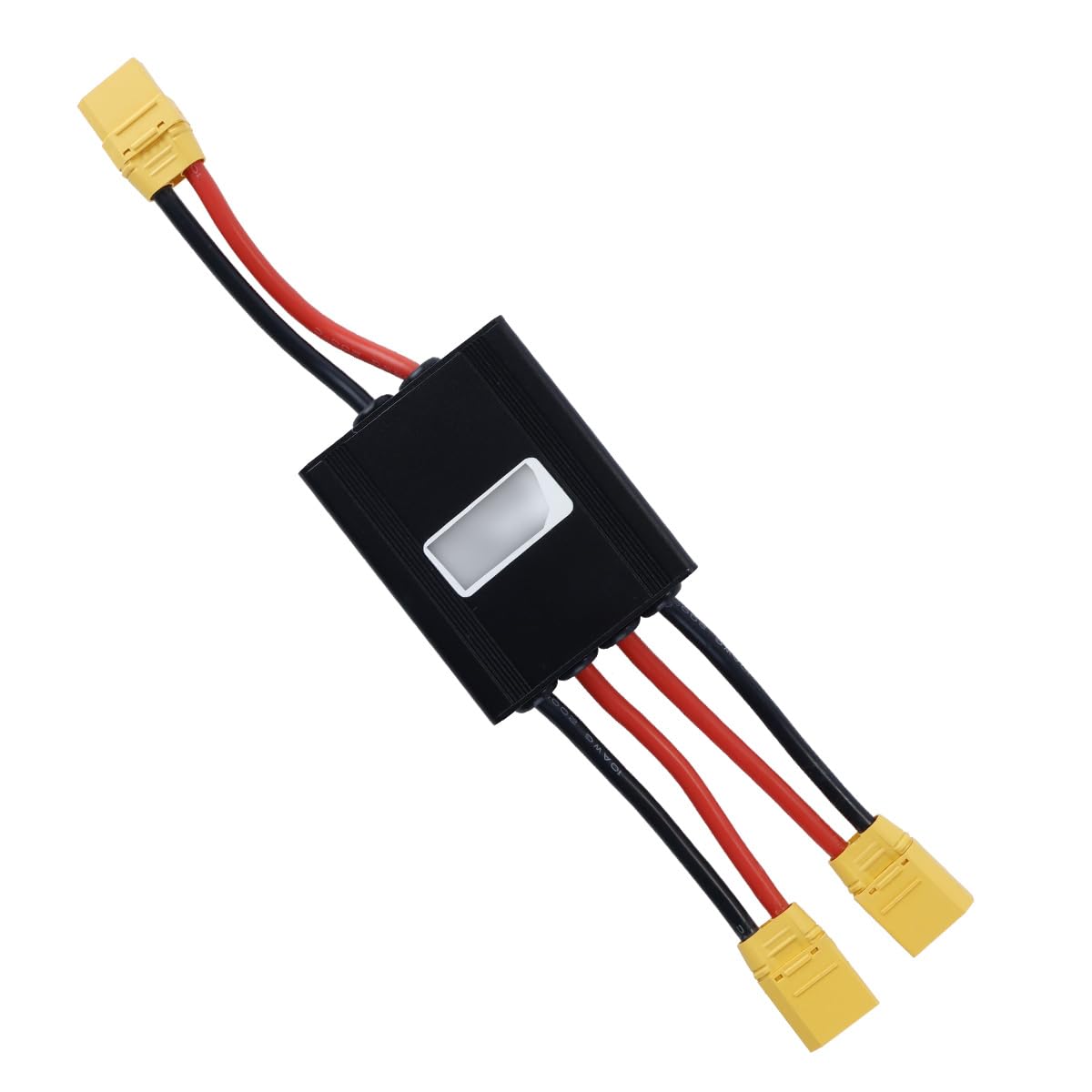 Ausi Ebike-Doppelbatterie-Adaptermodul, 20 V bis 72 V, 100 A, Doppelbatterie-Entladekonverter zum Austausch