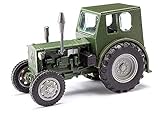  Busch 210006402 - 1/87 / H0 Traktor Pionier RS 01, dunkelgrün - Neu