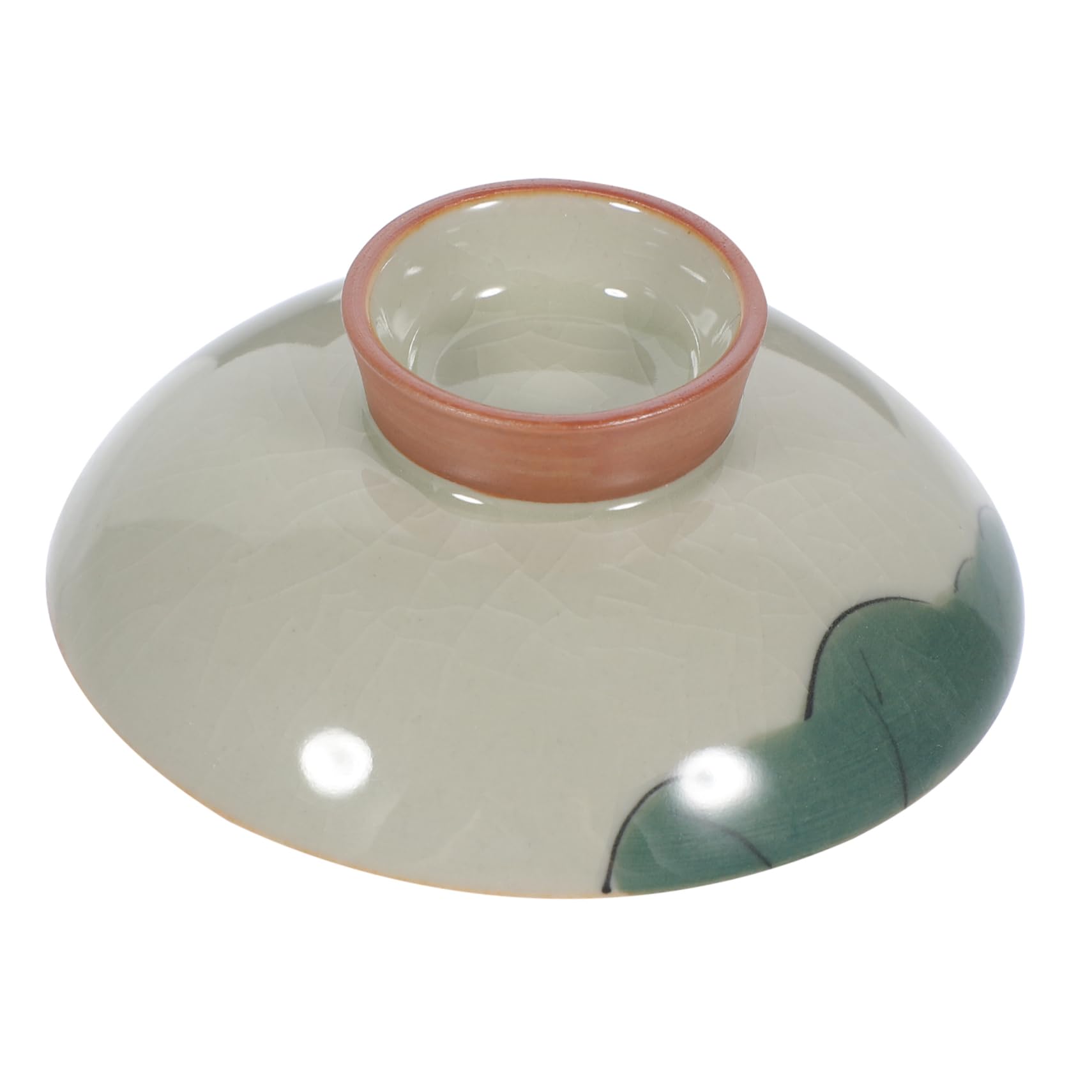 Alipis 5pezzi Coperchio Ceramico per Tazza da tè Design Elegante per Mantenere La Temperatura Accessorio per Teaware per Appassionati di tè