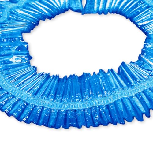 50 unidades de forros azules transparentes para pedicura desechables miniatura 3
