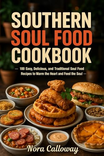 Southern Soul Food Cookbook: 100 Easy, Delicious, and Traditional Soul Food Recipes to Warm the Heart and Feed the Soul