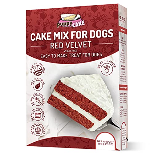 home made cake mix - Puppy Cake Wheat-Free Red Velvet Cake Mix and Icing Mix for Dogs