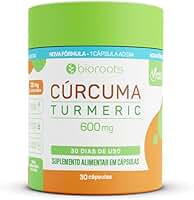 Cúrcuma 600 mg 30 Cápsulas - Bioroots - Antioxidante e Anti-inflamatório